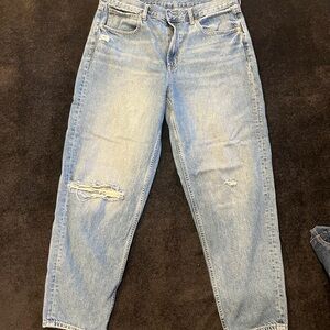 Gap barrel denim